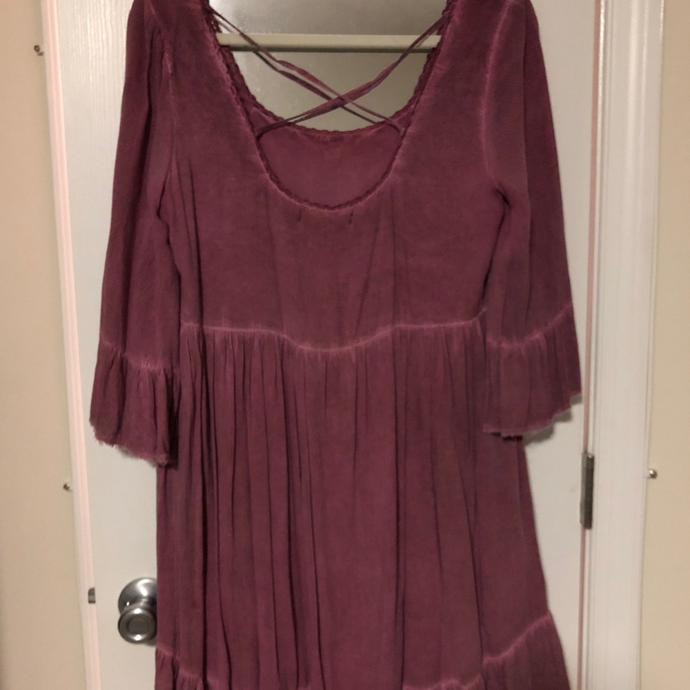 Babydoll over dyed dress